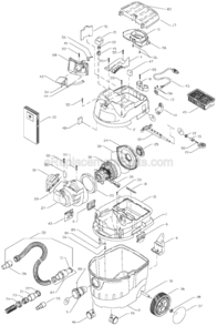 Part Location Diagram of 897901 DeWALT Micro Switch